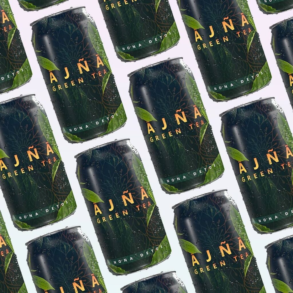 canette ajna tea mockup