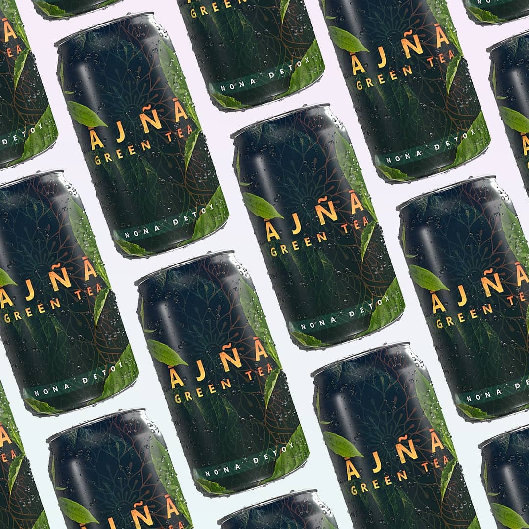 canette ajna tea mockup